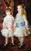 Pink and Blue - The Cahen d'Anvers Girls Auguste renoir